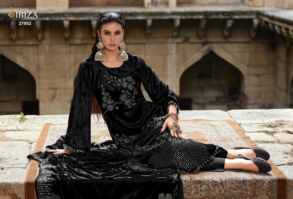Gul-E-Nayaab Ibiza Viscose Velvet Suits Wholesale Price