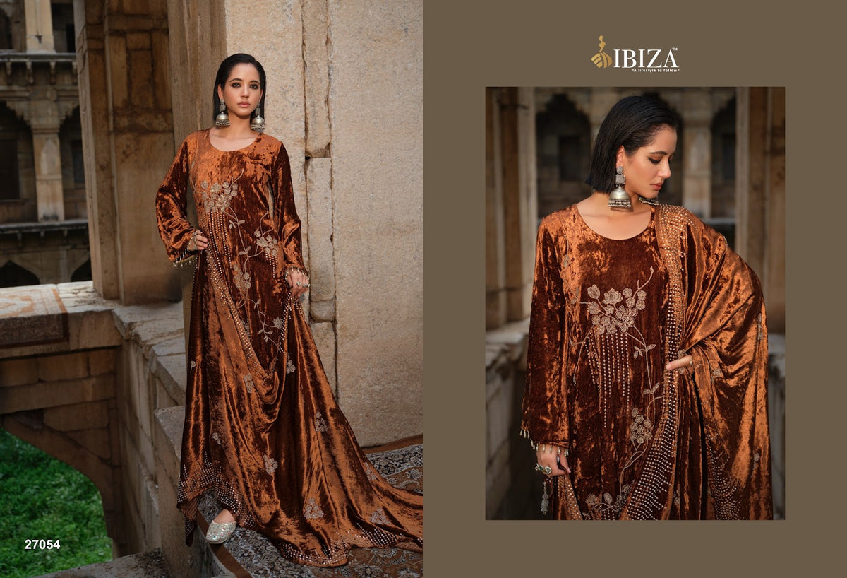 Gul-E-Nayaab Ibiza Viscose Velvet Suits Wholesale Price