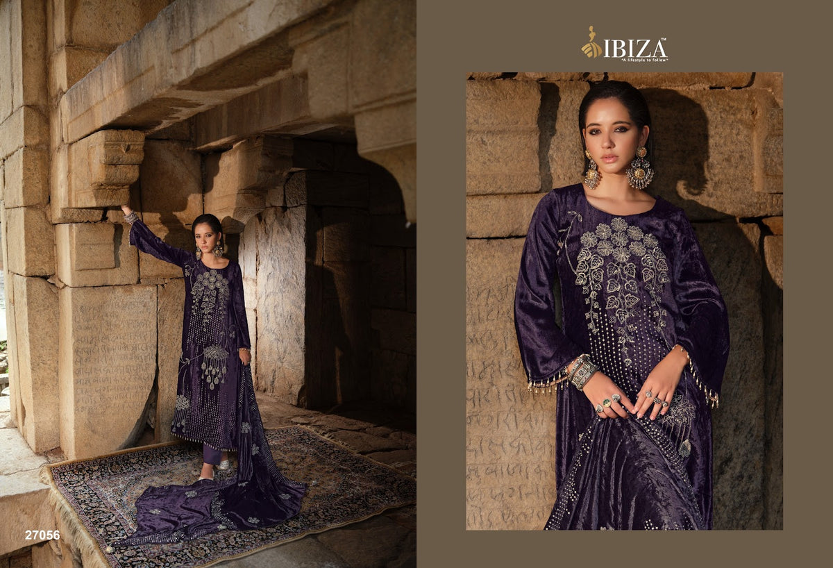 Gul-E-Nayaab Ibiza Viscose Velvet Suits Wholesale Price