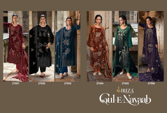Gul-E-Nayaab Ibiza Viscose Velvet Suits Wholesale Price