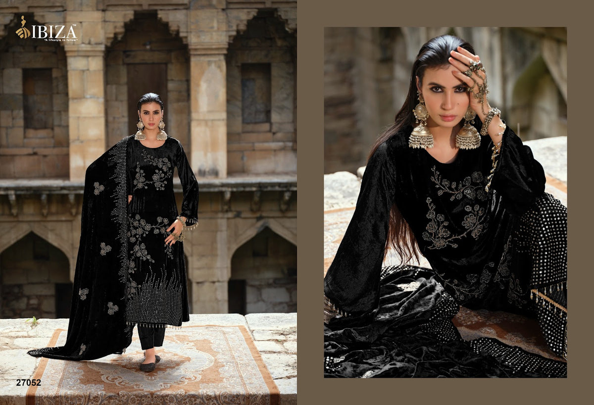 Gul-E-Nayaab Ibiza Viscose Velvet Suits Wholesale Price
