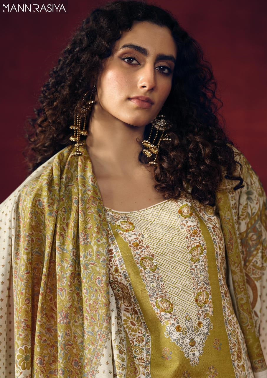 Gul Baagh Mannrasiya Cambric Cotton Pakistani Salwar Suits Wholesale Rate
