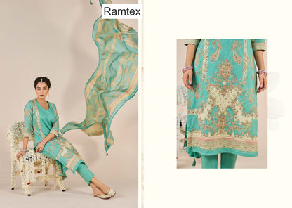 Gul Bahaar Ramtex Cotton Pakistani Salwar Suits Supplier