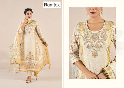 Gul Bahaar Ramtex Cotton Pakistani Salwar Suits Supplier