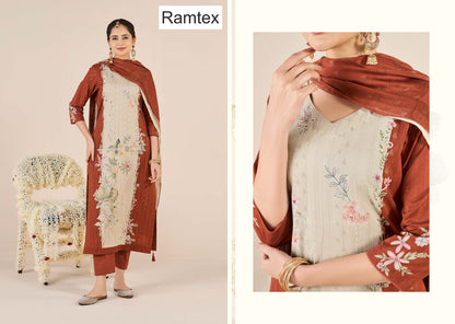 Gul Bahaar Ramtex Cotton Pakistani Salwar Suits Supplier