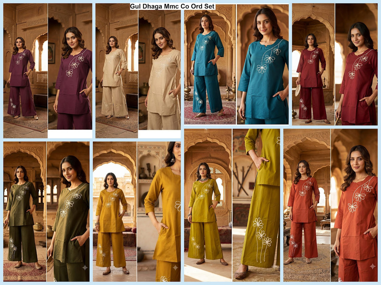 Gul Dhaga Mmc Dhabu Cotton Co Ord Set Manufacturer Ahmedabad