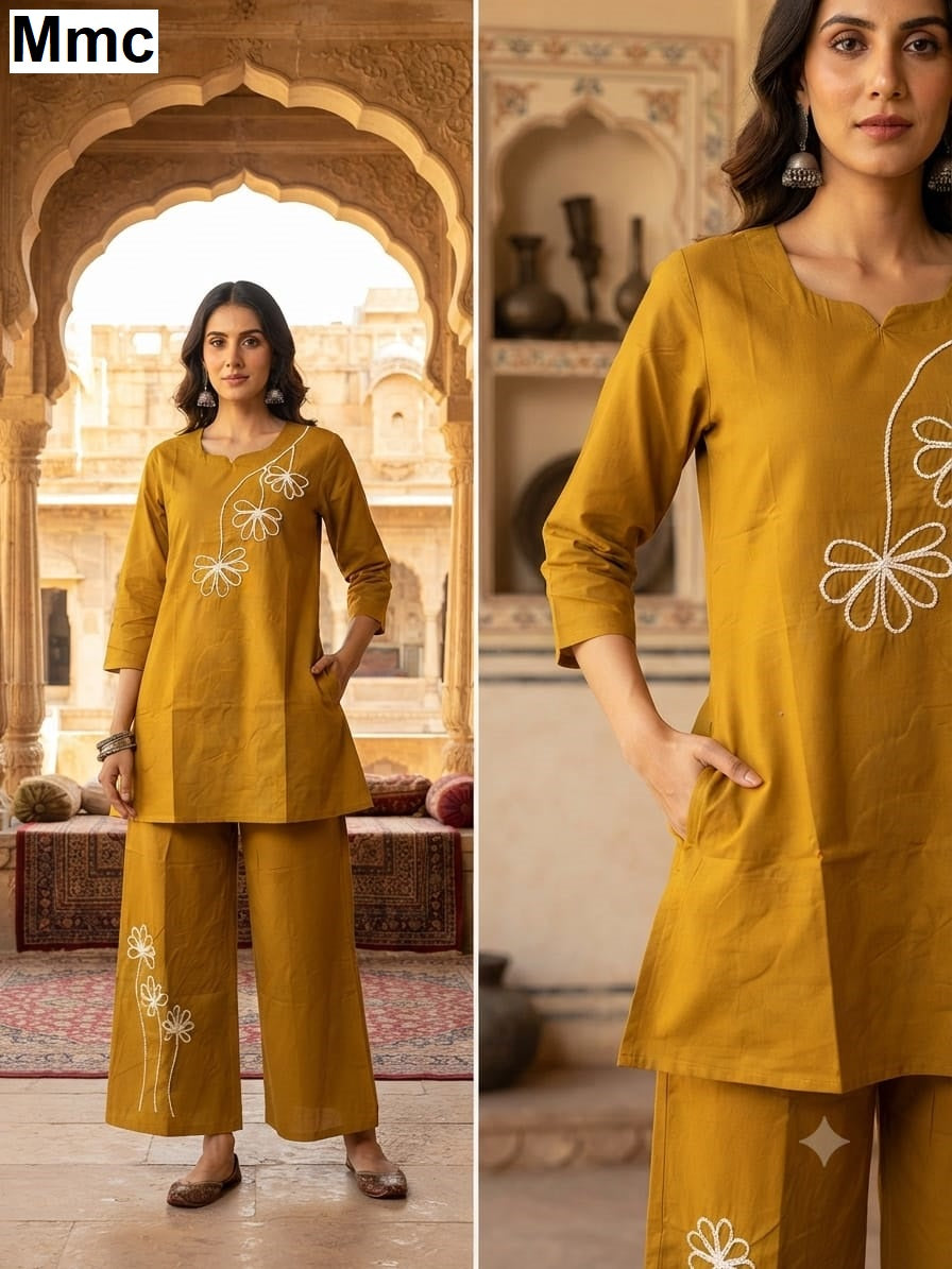 Gul Dhaga Mmc Dhabu Cotton Co Ord Set Manufacturer Ahmedabad