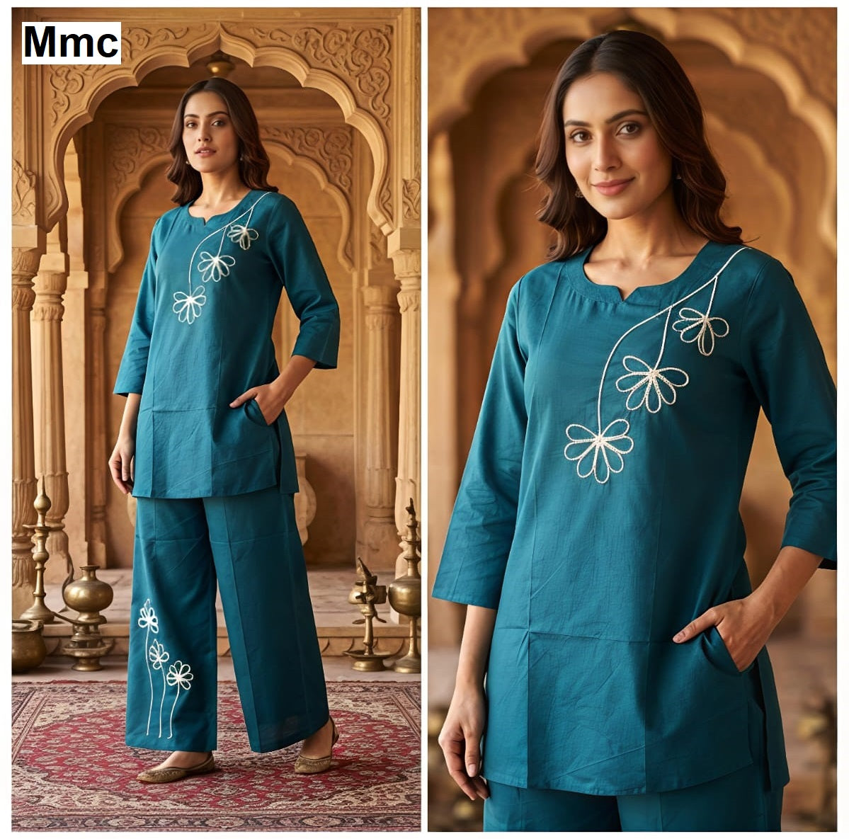 Gul Dhaga Mmc Dhabu Cotton Co Ord Set Manufacturer Ahmedabad