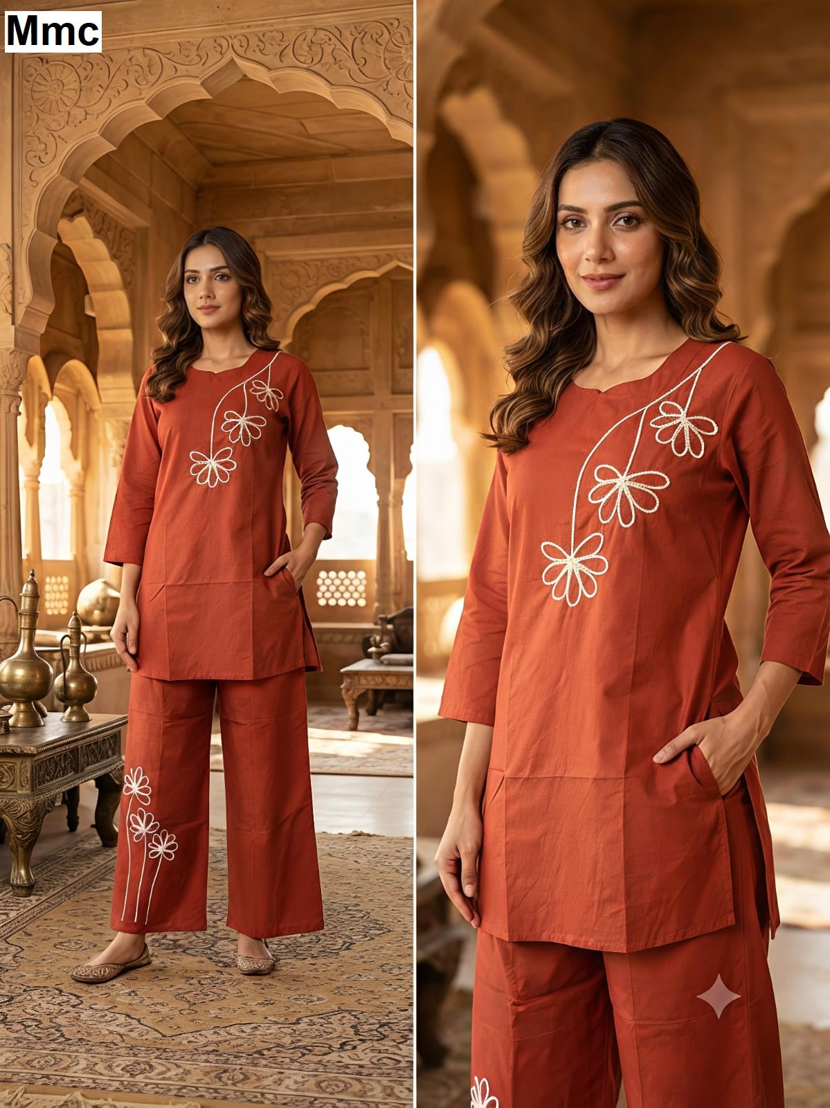 Gul Dhaga Mmc Dhabu Cotton Co Ord Set Manufacturer Ahmedabad