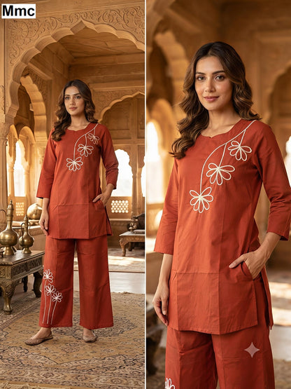 Gul Dhaga Mmc Dhabu Cotton Co Ord Set Manufacturer Ahmedabad