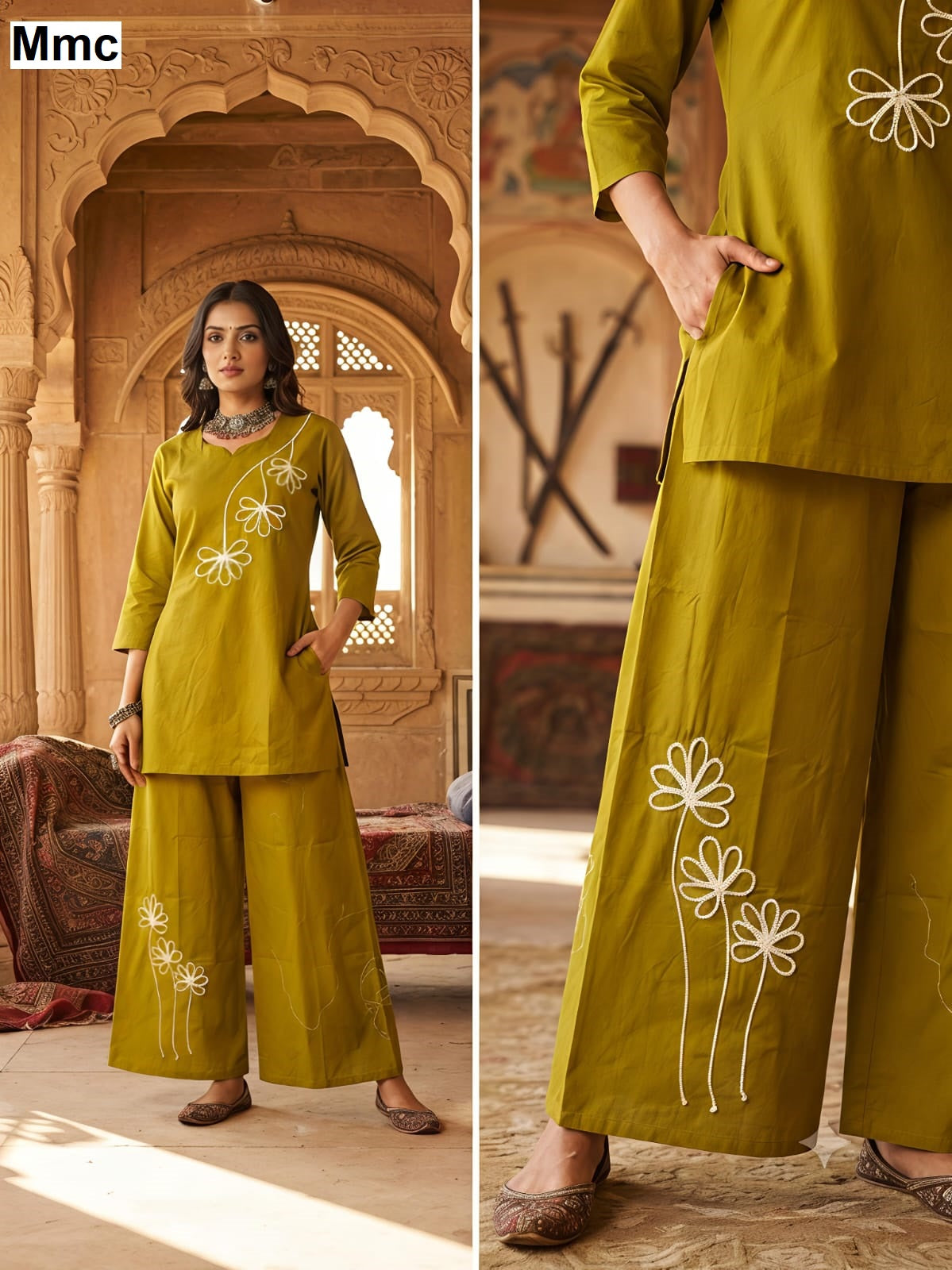 Gul Dhaga Mmc Dhabu Cotton Co Ord Set Manufacturer Ahmedabad