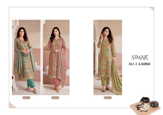 Gul E Kashish Simar Jacquard Pant Style Suits Wholesaler India