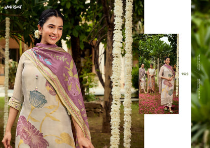 Gul Mohr Jay Vijay Tissue Pant Style Suits Exporter India