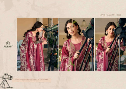 Gul Sitara Rupali Viscose Muslin Pant Style Suits Wholesale