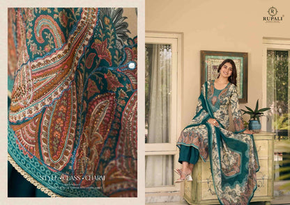 Gul Sitara Rupali Viscose Muslin Pant Style Suits Wholesale