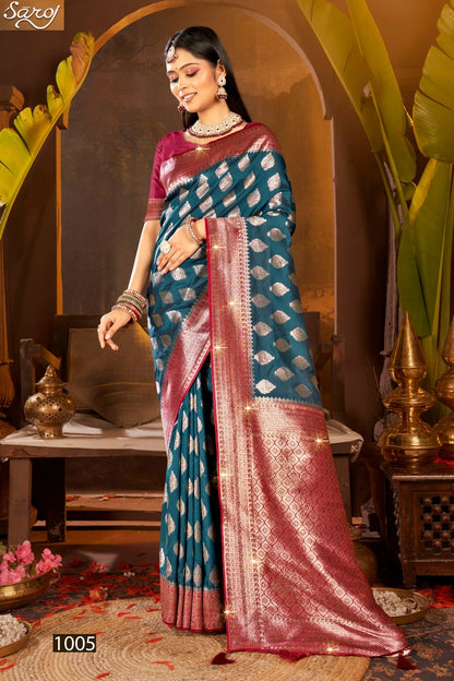 Gulaab Silk Saroski Vol 6 Saroj Soft Silk Sarees Wholesale Price
