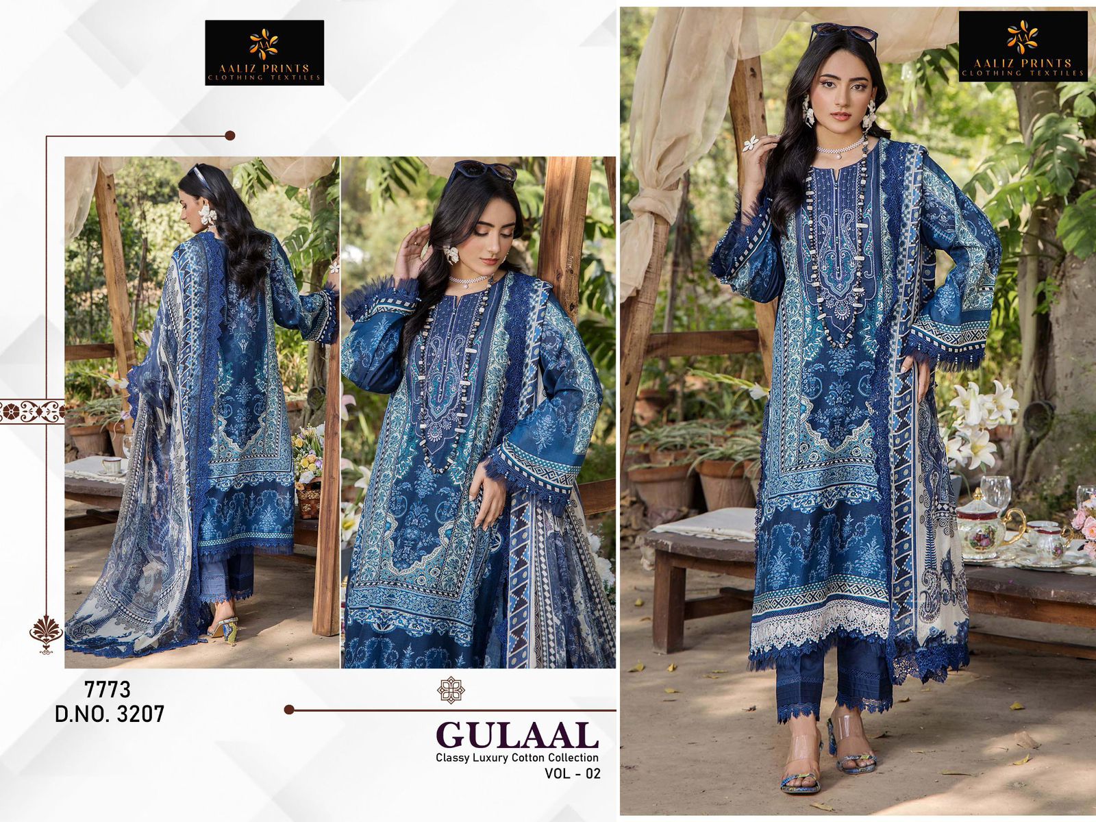 Gulaal Remix Aaliz Prints Cotton Karachi Salwar Suits Supplier Ahmedabad