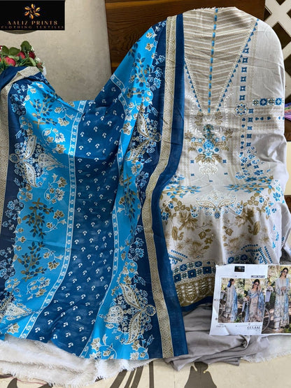 Gulaal Remix Aaliz Prints Cotton Karachi Salwar Suits Supplier Ahmedabad
