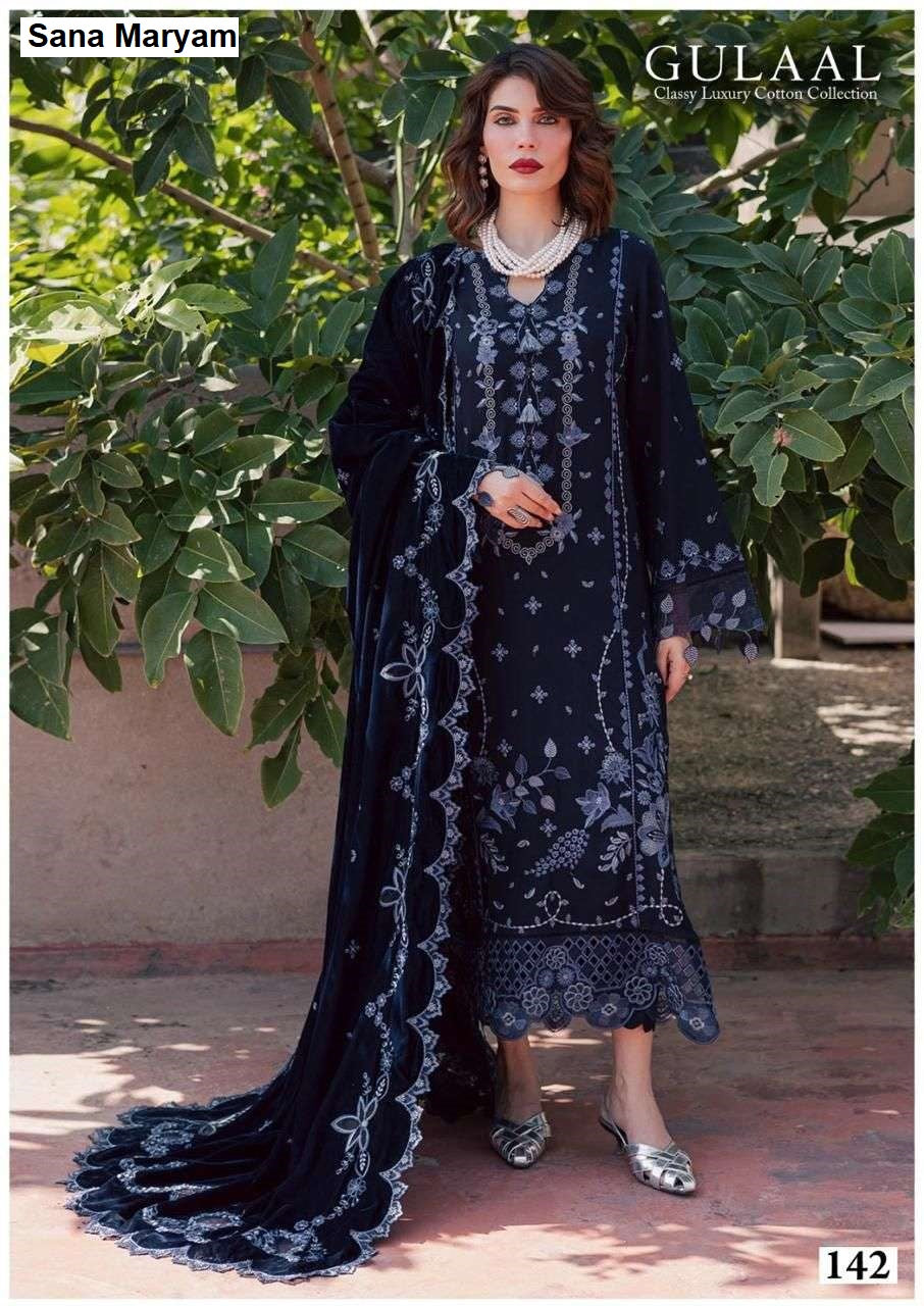 Gulaal Vol 15 Classy Luxury Cotton Collection Sana Maryam Karachi Readymade Suits Wholesaler India