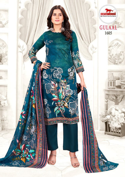Gulaal Vol 16 Chetak Fashion Jam Cotton Pant Style Suits Wholesale