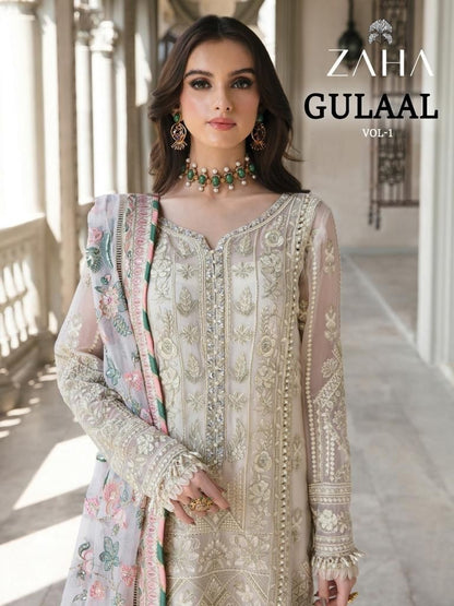 Gulaal Vol 1 10145 Zaha Georgette Pakistani Salwar Suits Supplier