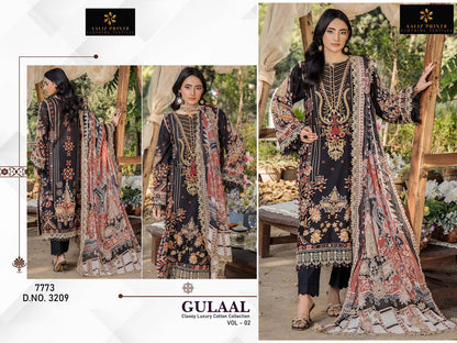 Gulaal Vol 2 Classy Luxury Cotton Collection Aaliz Prints Karachi Salwar Suits Manufacturer Gujarat