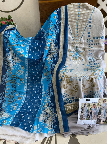 Gulaal Vol 2 Classy Luxury Cotton Collection Aaliz Prints Karachi Salwar Suits Manufacturer Gujarat