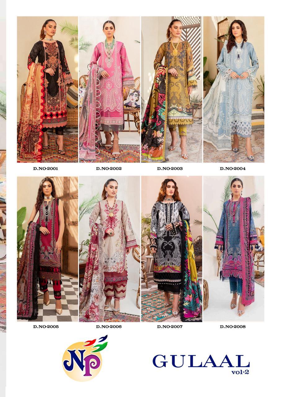 Gulaal Vol 2 Nandgopal Cotton Lawn Karachi Salwar Suits Supplier