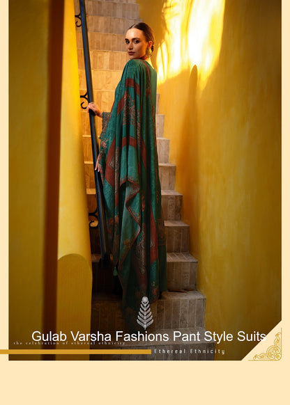Gulab Varsha Fashions Viscose Pant Style Suits Wholesale Price