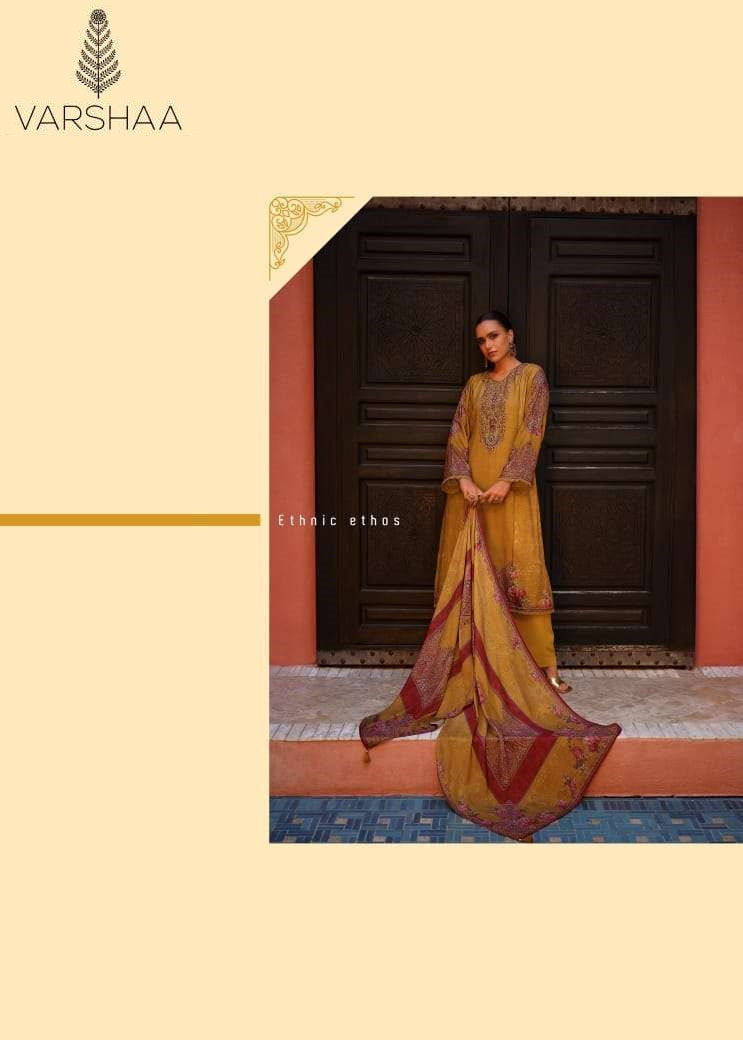 Gulab Varshaa Viscose Muslin Pant Style Suits Exporter India