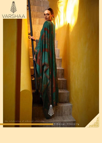 Gulab Varshaa Viscose Muslin Pant Style Suits Exporter India