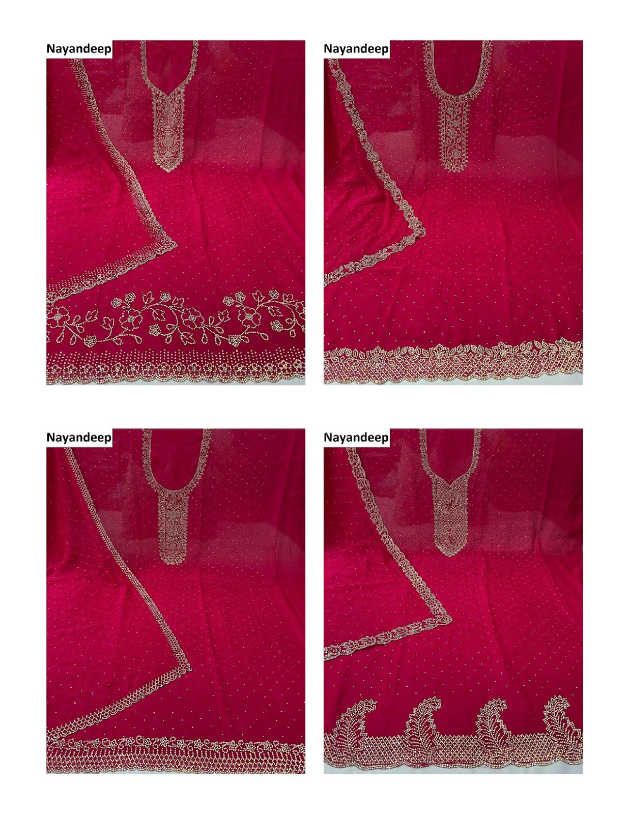 Gulabi Aankhein Nayandeep Jacquard Salwar Suits Wholesaler