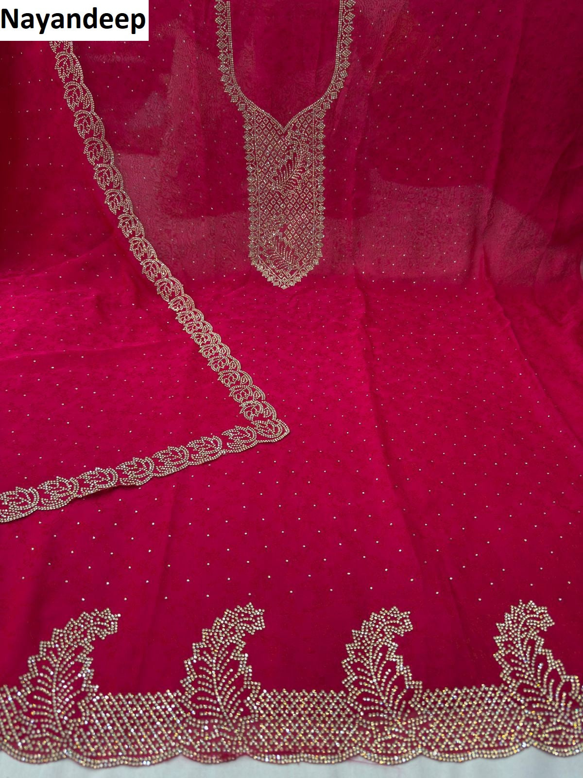 Gulabi Aankhein Nayandeep Jacquard Salwar Suits Wholesaler