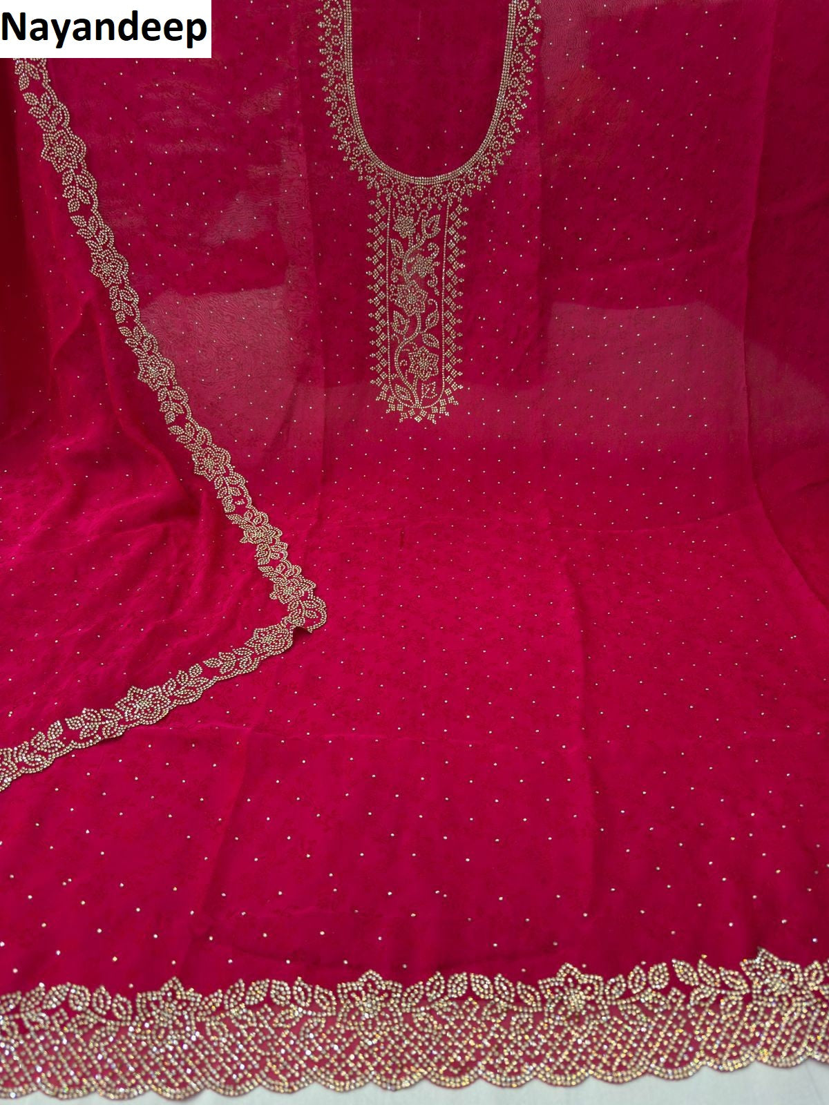 Gulabi Aankhein Nayandeep Jacquard Salwar Suits Wholesaler