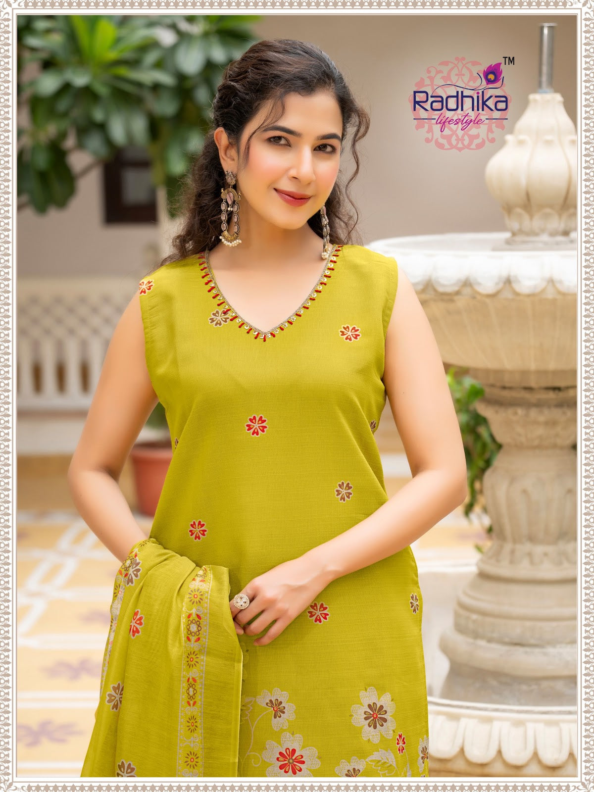 Gulabi Vol 1 Radhika Lifestyle Vertican Readymade Plazzo Style Suits Manufacturer