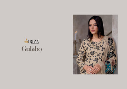 गुलाबो इबीज़ा कैम्ब्रिक कॉटन पैंट स्टाइल सूट निर्माता भारत
