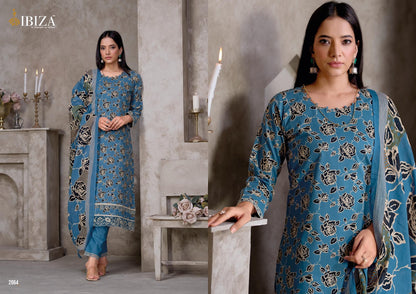 गुलाबो इबीज़ा कैम्ब्रिक कॉटन पैंट स्टाइल सूट निर्माता भारत