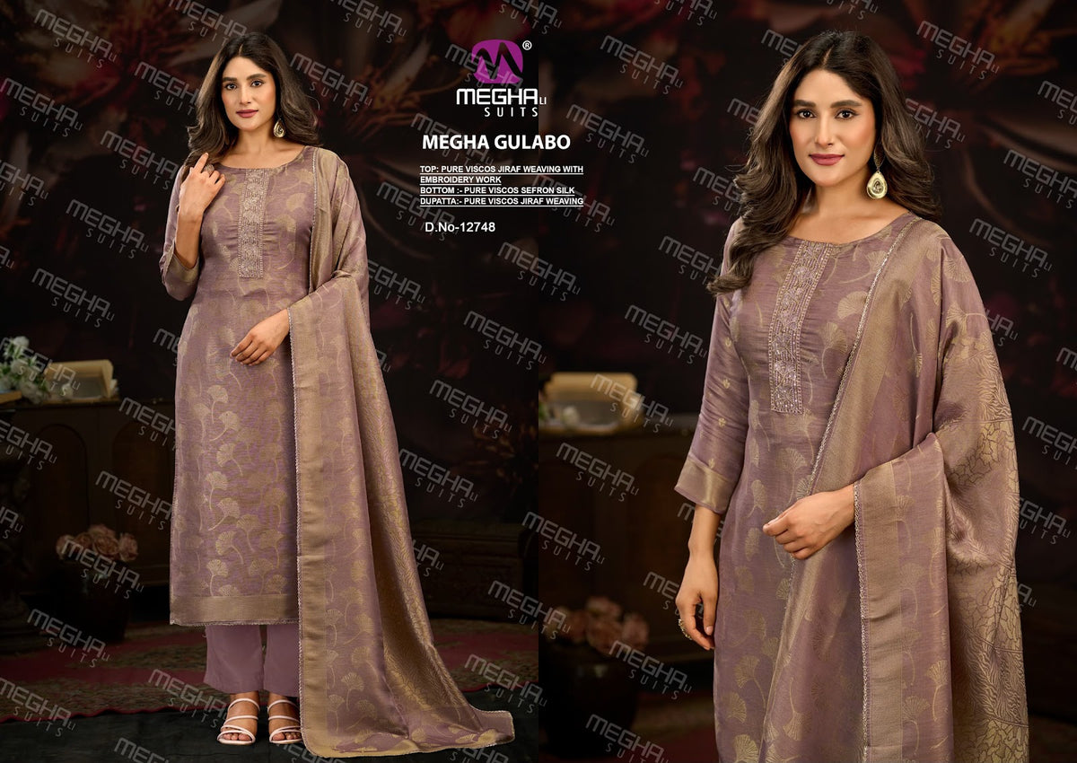 Gulabo Megha Viscose Pant Style Suits Wholesale Price