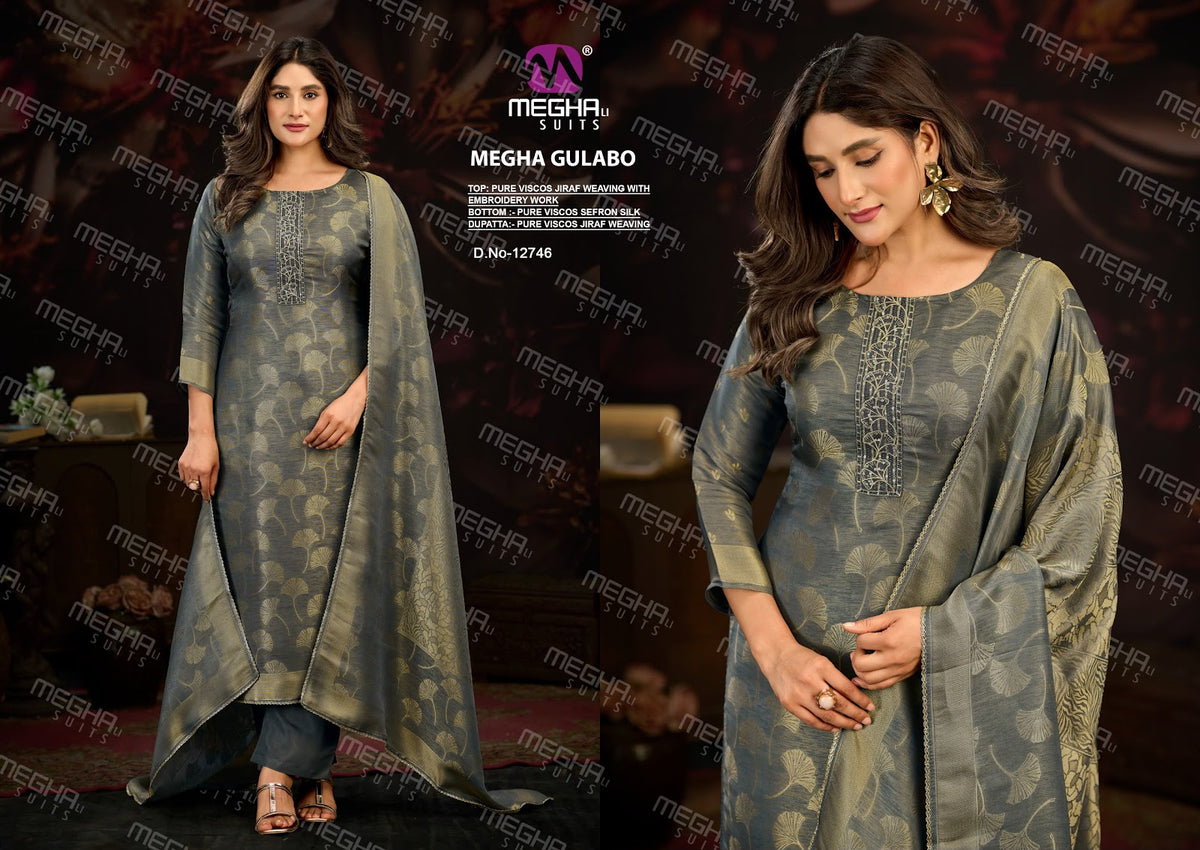 Gulabo Megha Viscose Pant Style Suits Wholesale Price