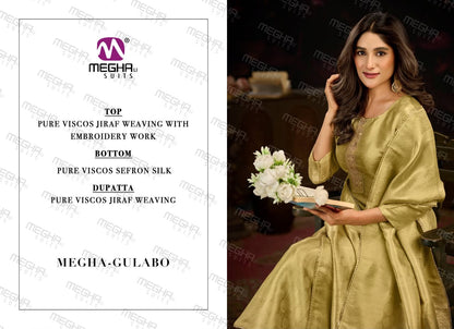 Gulabo Megha Viscose Pant Style Suits Wholesale Price