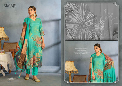 Gulabo Simar Pashmina Suits Supplier Ahmedabad