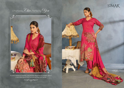 Gulabo Simar Pashmina Suits Supplier Ahmedabad