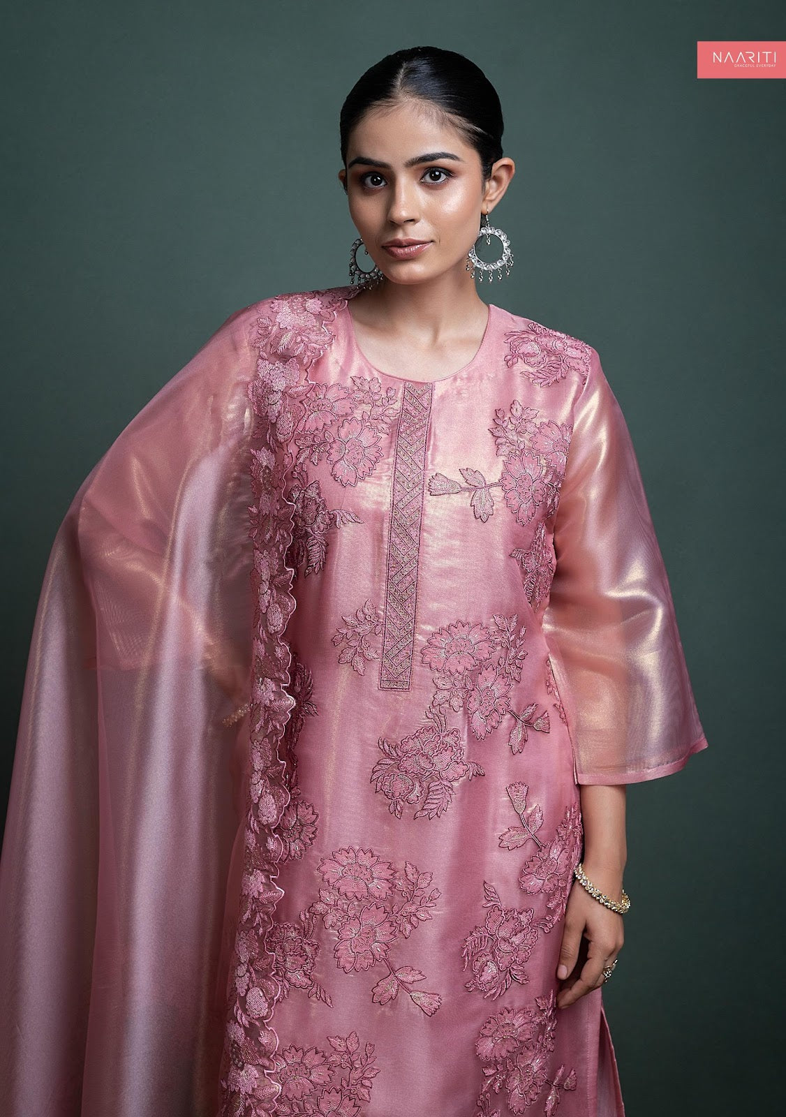 Gulal Naariti Tissue Pant Style Suits Wholesale Price