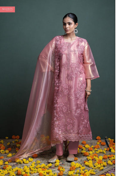 Gulal Naariti Tissue Pant Style Suits Wholesale Price