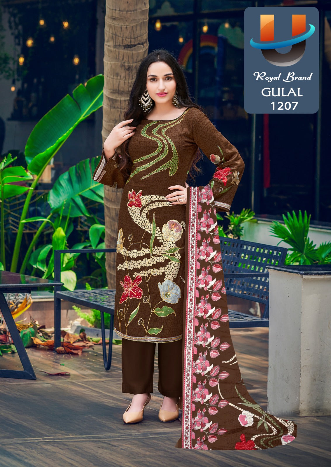 Gulal Vol 12 Royal Brand Cotton Karachi Salwar Suits Supplier Gujarat