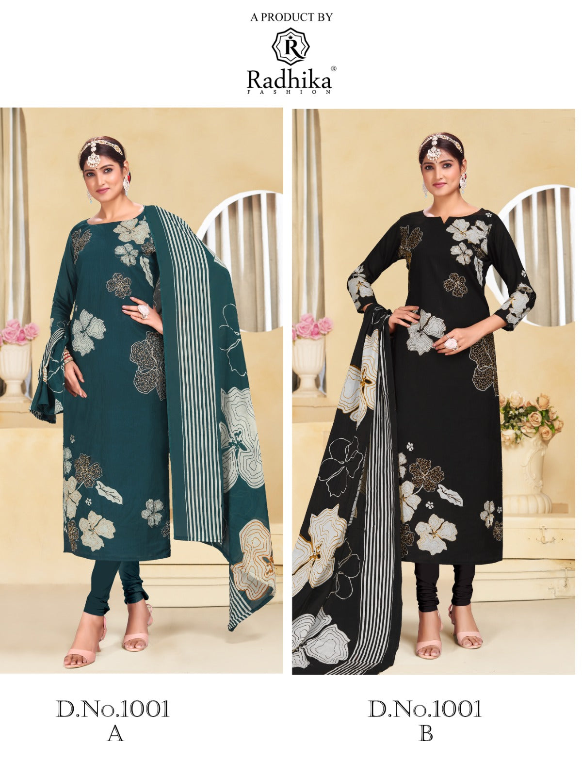 Gulbagh-1Nx Radhika Fashion Jaam Cotton Pant Style Suits Supplier India