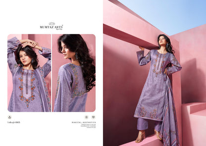 Gulbagh Mumtaz Arts Jam Satin Karachi Salwar Suits Wholesale