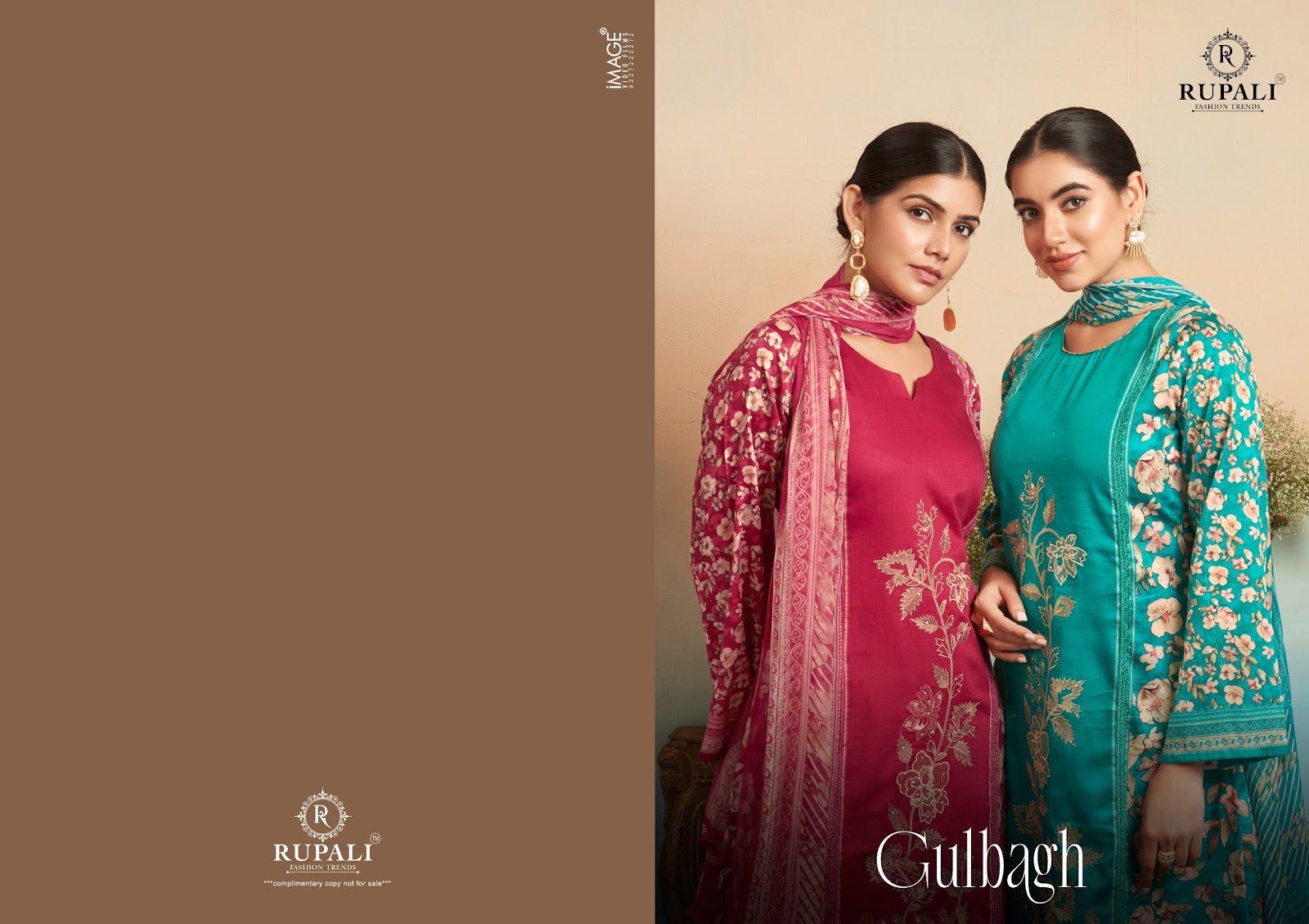 Gulbagh Rupali Pure Jaam Plazzo Style Suits Exporter Ahmedabad