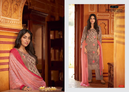 Gulbahar Shahnaz Arts Pashmina Suits Exporter Gujarat