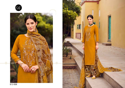 Gulbano Belliza Designer Studio Viscose Rayon Karachi Salwar Suits Wholesaler Ahmedabad